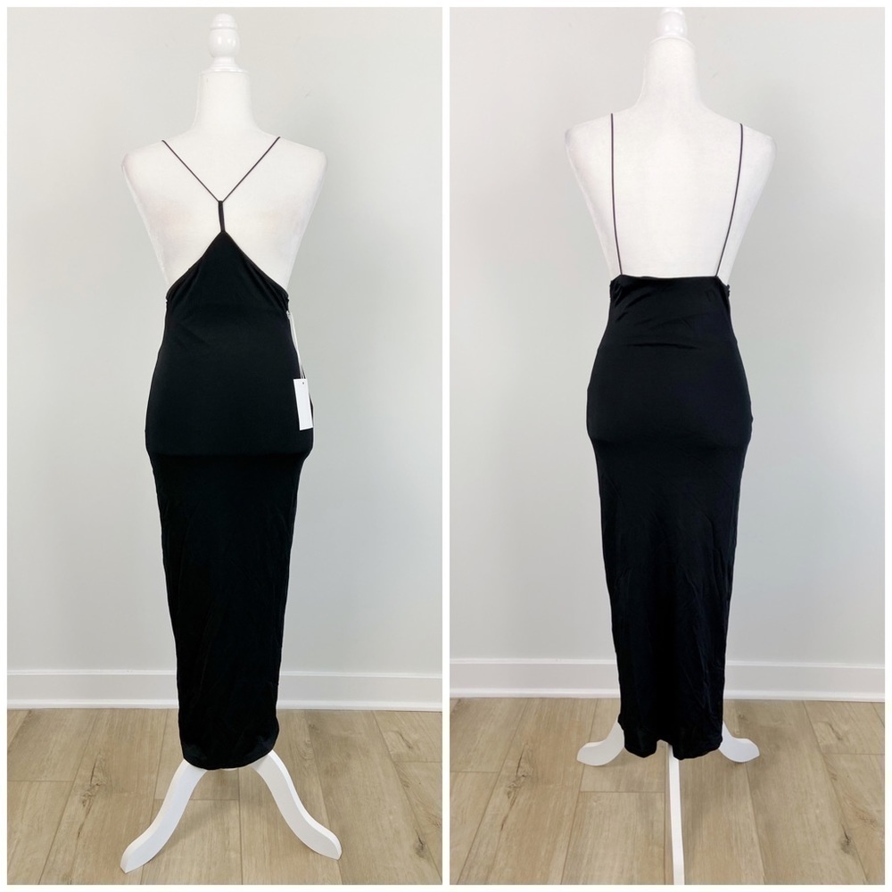 Revolve Not Yours To Keep Raleigh Midi Dress in Black Size XS
